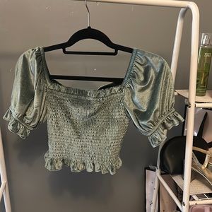 Rewind green Blouse